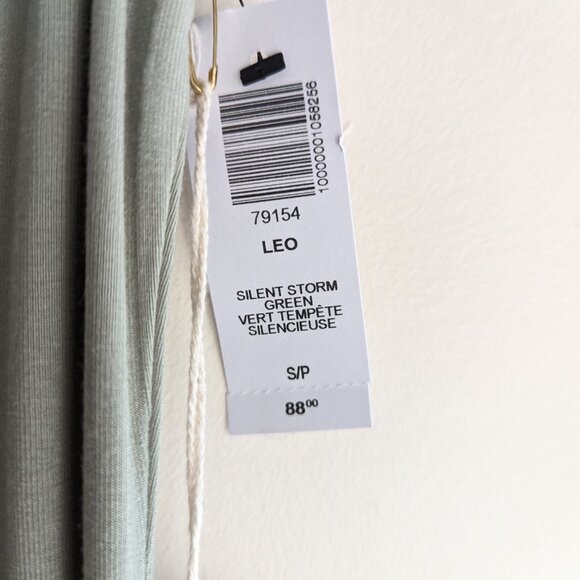 Wilfred Leo Dress in Silent Storm Green - Picture 8 of 8